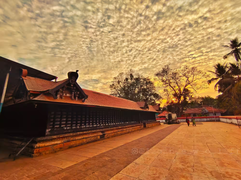 Temple at Dusk